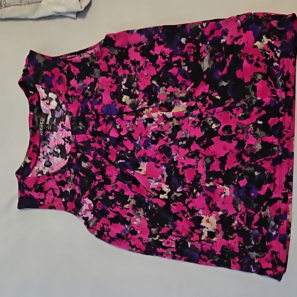Kasper print blouse size Large